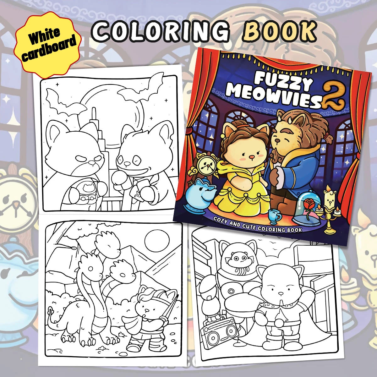Livre de coloriage Famille – Moments tendres à colorier | Activité parent-enfant, détente, créativité à la maison