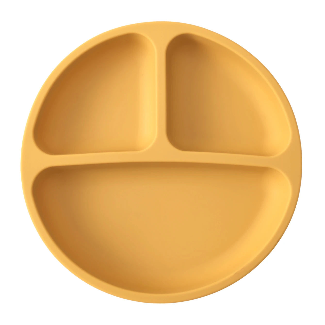 Assiette bébé en silicone avec ventouse – Sans BPA, apprentissage des repas