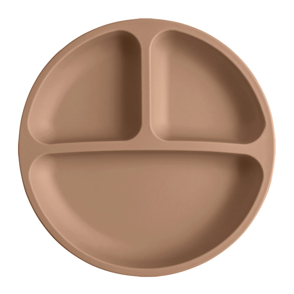 Assiette bébé en silicone avec ventouse – Sans BPA, apprentissage des repas