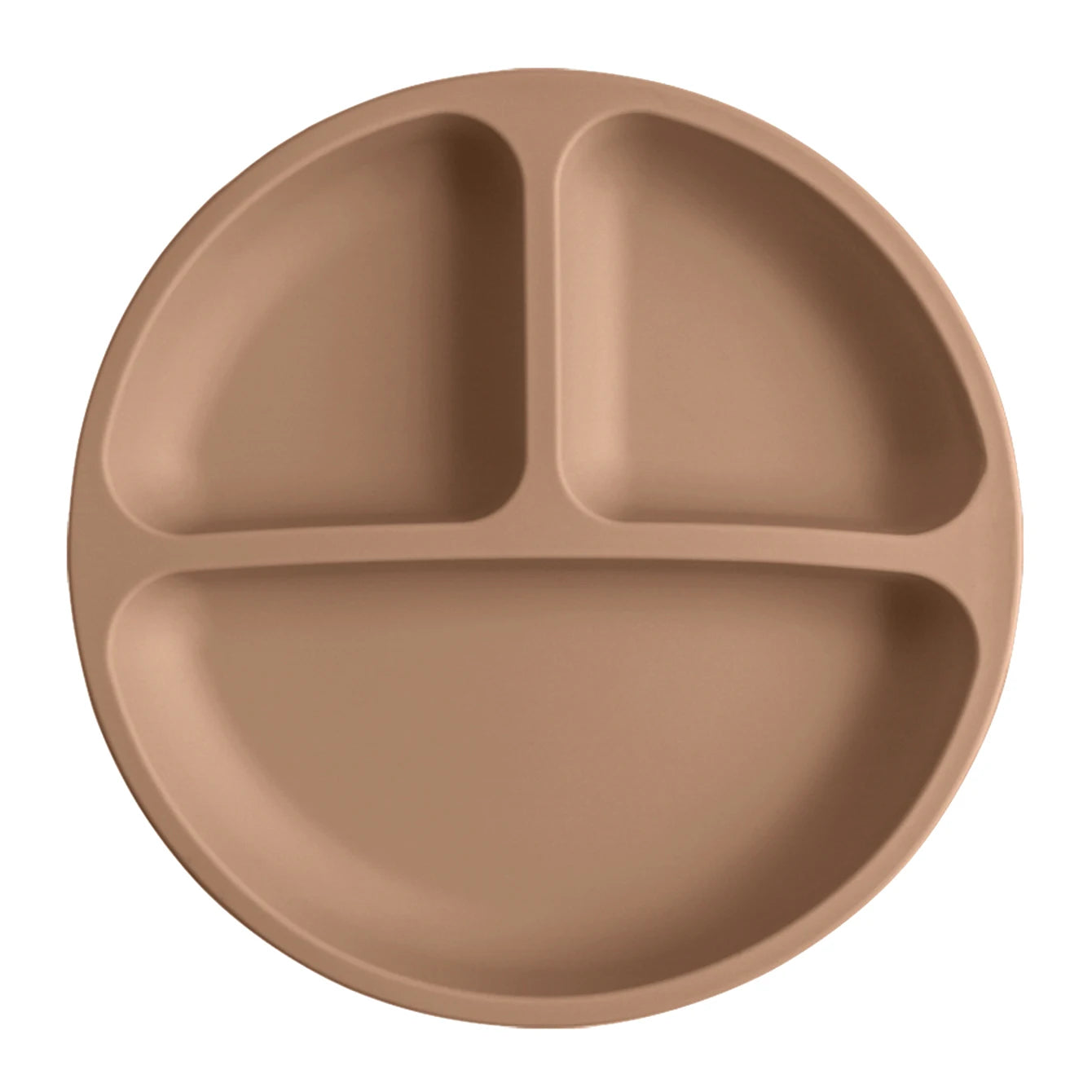 Assiette bébé en silicone avec ventouse – Sans BPA, apprentissage des repas