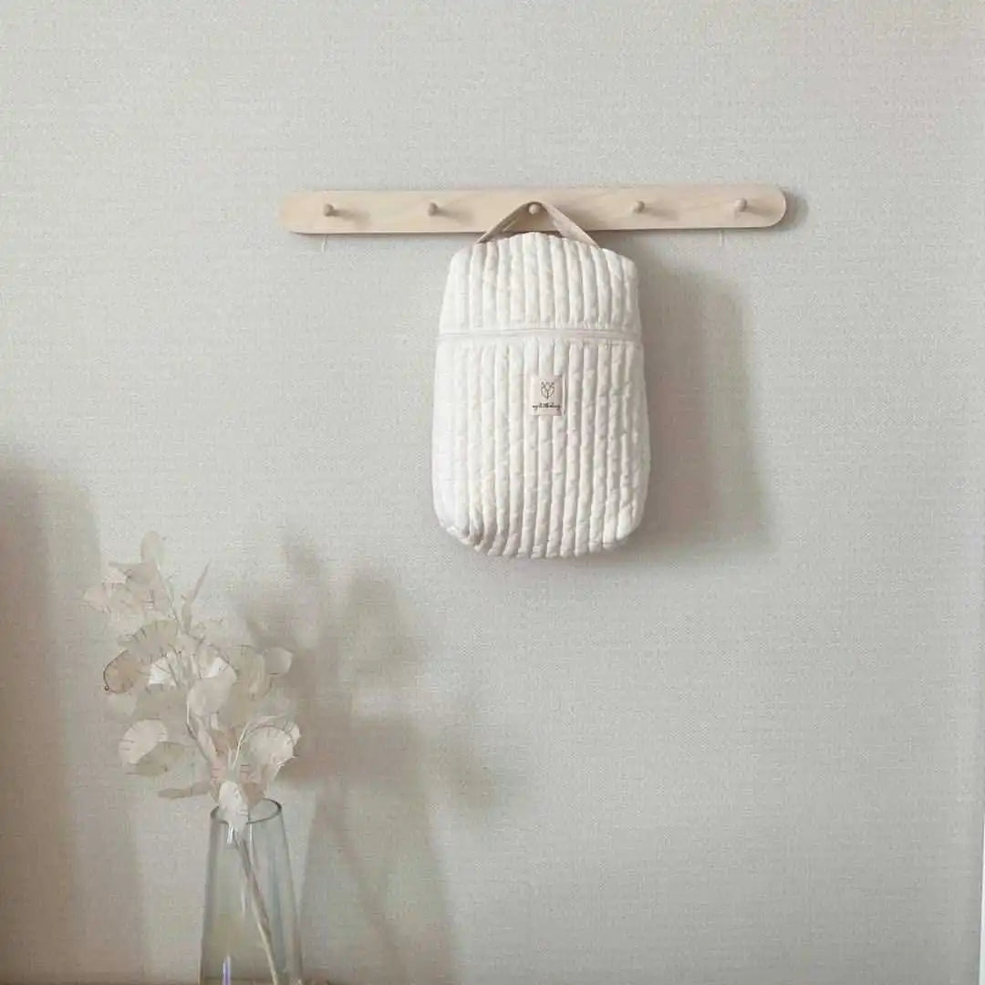 Organisateur à couches pour bébé – sac de rangement brodé pour maman